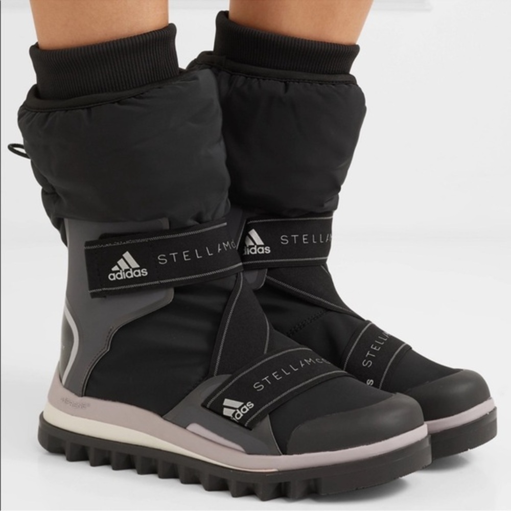 Adidas By‎ Stella McCartney Snow Boots Black Women’s Size 7.5